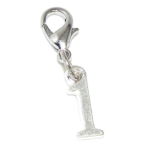 Jewelry Monster Clip-on "Numbers 0-9" Charm Bead 16571