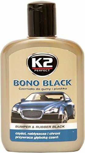 K2 Car Bono Black Bumper And Rubber Care, bumper and plastic restorer 200ml