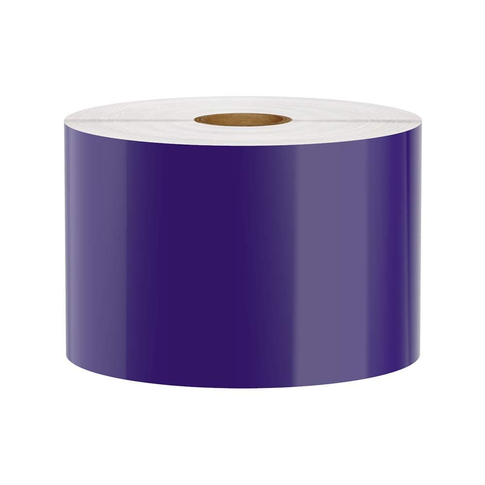 Premium Vinyl Label Tape for DuraLabel, LabelTac, VnM, SafetyPro and Others, Purple, 3" x 150'
