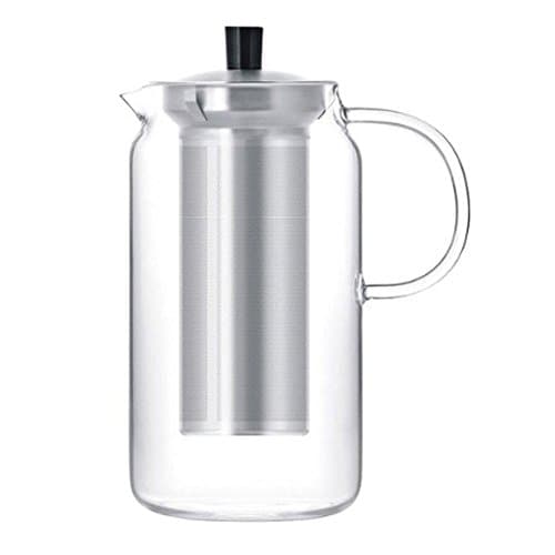 SamadoyoTEAPORT S046 1200ml heat-resistant glass stainless steel sieve