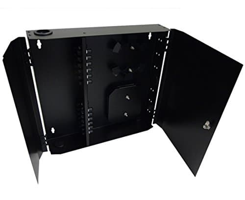 Wall Mount Fiber Patch Panel, 24 Port, Multimode ST Simplex