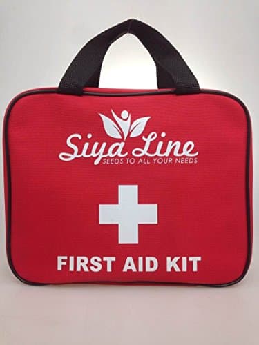 Siya Line 74-Piece First Aid Kit Emergency Preparedness Medical Supplies for Home Car Travel RV Accessories Sports Injuries