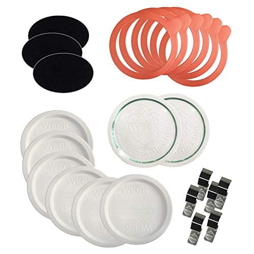 WECKLid Replacement Kit for Weck Jars (Large)
