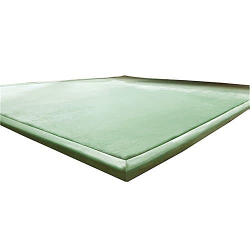 Shuheng Kids Rug Baby Play Mat - 78" x 118" Extra Large Thick Floor Mat for Boy and Girl Green Plush Foam Play Crawling Rugs for Baby, Toddler and Children Play Blanket, Yoga Mat, Exercise Mat