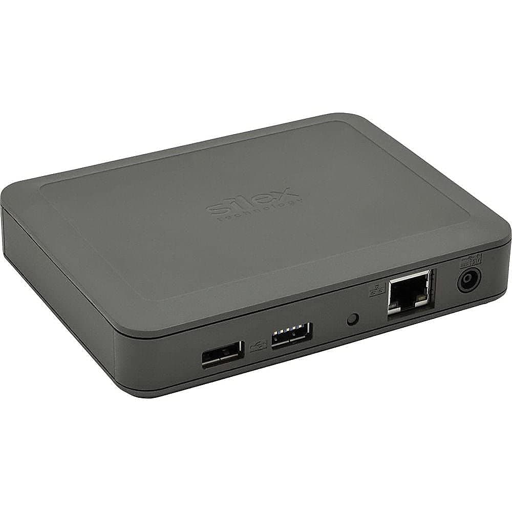 Silex DS-600-US Device Server - 2 Ports - 10/100 MB LAN, Gige, USB2.0, USB3.0