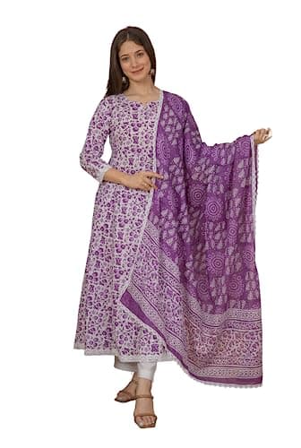 MEERA FAB Womens Anarkali Kurti KURTA SET (pack of 1)