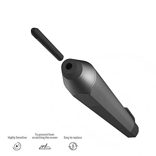 3Pack Replacement Tips Refill for Microsoft Surface Pro 4 5 Touch Stylus Pen(Black)