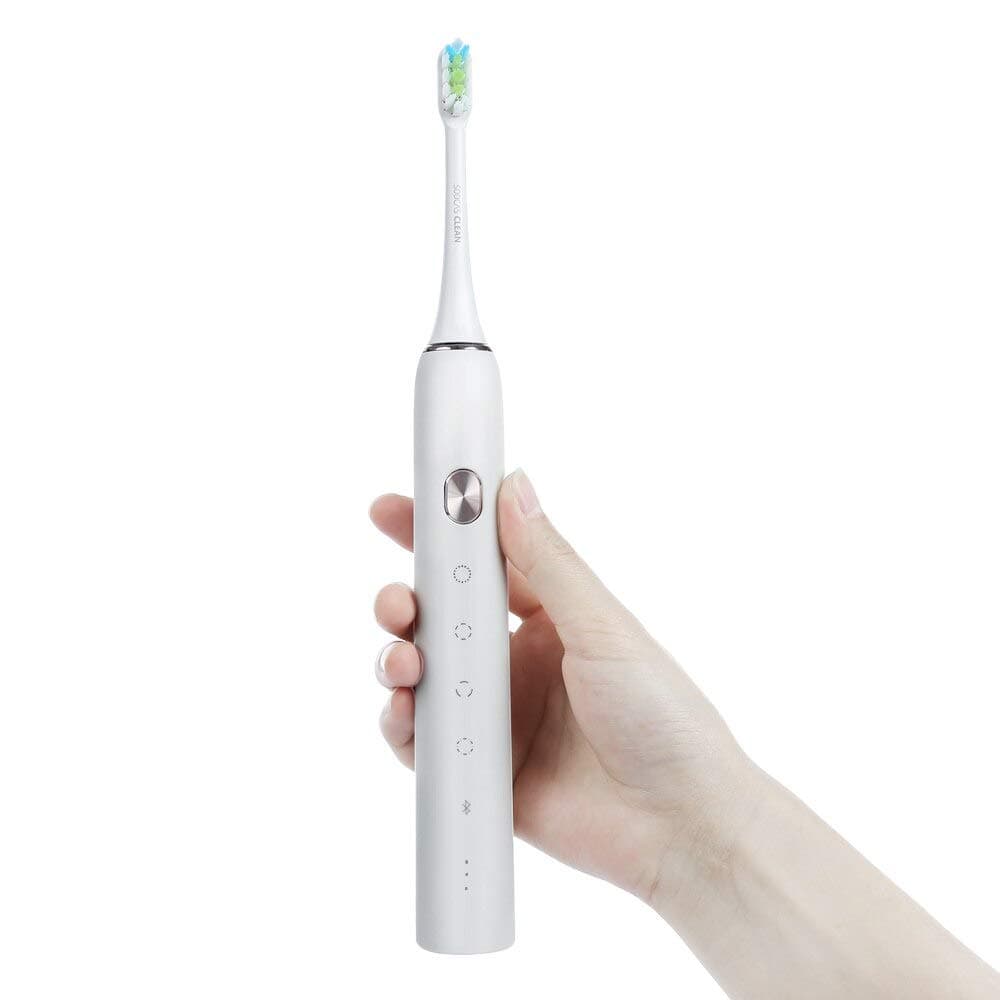 SOOCAS Soocas Sonic Electric Toothbrush, Rechargeable Automatic Toothbrush, Daily Clean, Gum Care, Sensitive, Whitening, Dentists Recommend Tooth Brush, Long Life Duration, X3 White