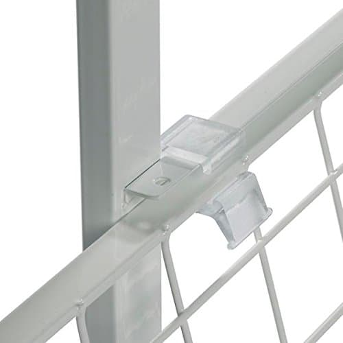 Elfa Wire Basket Stop, Transparent/Green, 2 x 1.5 x 2.2 [cm]