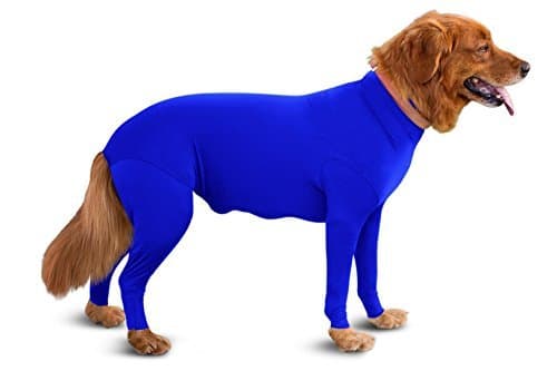 Shed DefenderBodysuit for Dogs - Original Dog Onesie Shedding Shirt - Seen on Shark Tank - Contains Dog Hair, Anxiety Calming Surgery Recovery Suit - Vet Approved