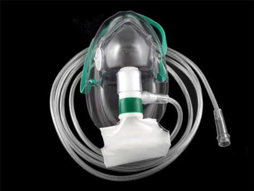 Pediatric Non-Rebreather Oxygen Mask with safety Vent AKA NRB, Individual mask Medsource International