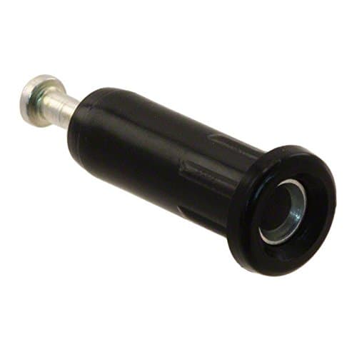 EMERSON CONNECTIVITY/JOHNSON 105-1043-001 TIP JACK, 3500V, 5A, BLACK (5 pieces)