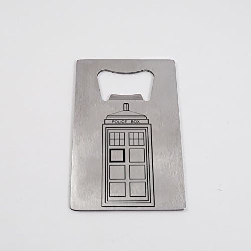 TARDIS - Dr Who. Bottle Opener. Credit Card Size