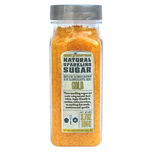 Natural Colored Gold Sparkling Sugar