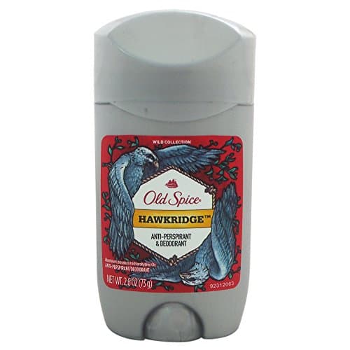 Old Spice Wild Collection Hawkridge Scent Men's Invisible Solid Anti-Perspirant & Deodorant 2.6 Oz (Pack of 6)