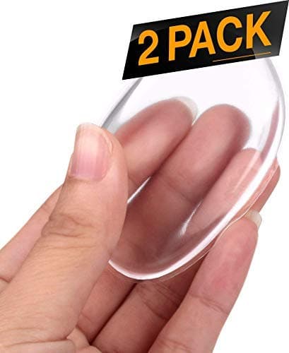 Silicone Makeup Sponge [Washable] Premium Quality - Gel Foundation Makeup and Puff BB - Best Silisponge Cosmetics Beauty Tools Blender [Clear]
