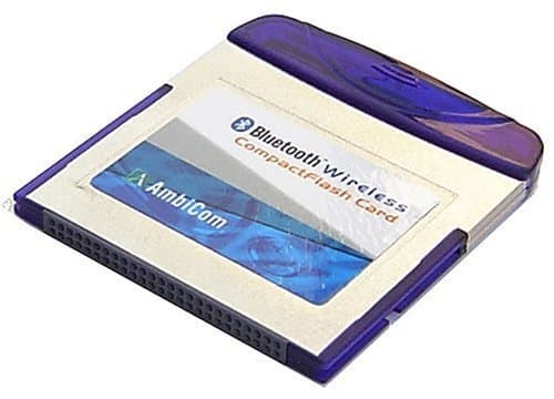 Ambicom Bluetooth Wireless Compactflash Card with PC Card Adapter