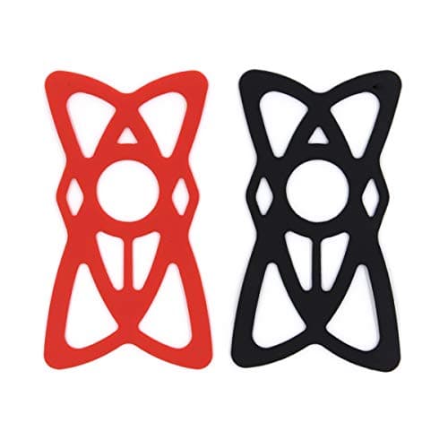 Sunoer Security Bands for Cell Phone Mount, Universal Mountain & Road Bike Handlebar Cradle Holder Tether, Bicycle Phones Holder Support