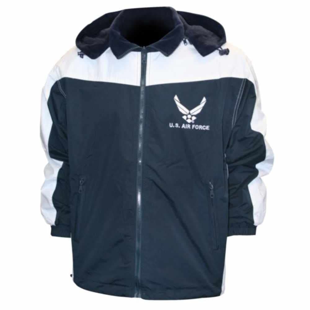 Mitchell Proffitt Men's US Air Force Fleece Jacket Reversible