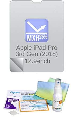 Photodon 25% Anti-Glare Screen Protector Compatible with the Apple iPad Pro 2018 12.9-inch Tablet with Installation and Care Kit
