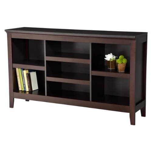 Threshold Carson Horizontal Bookcase, Espresso