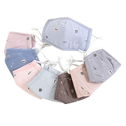 Aoaoingy Toddler Kids Winter Cotton Earfloop ṁọụṫḣ ṁɑѕḱ Cartoon Anti Dust ṁọụṫḣ-Muffle