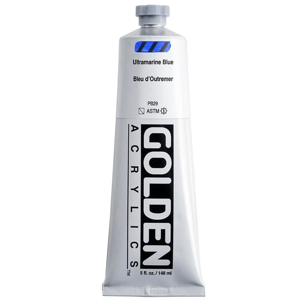 Golden Artist Colors Heavy Body Acrylic 5 oz. Ultramarine Blue