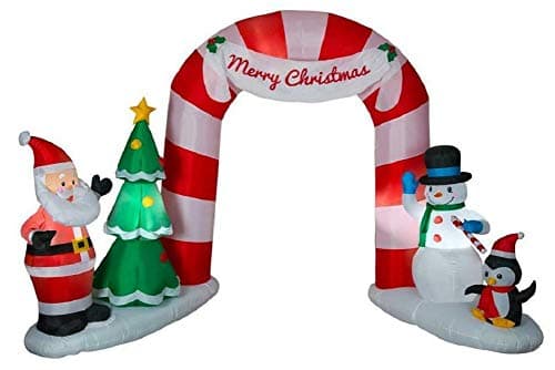 Holiday Living Lighted Archway Christmas Inflatable 7.91-ft x 11.52-ft