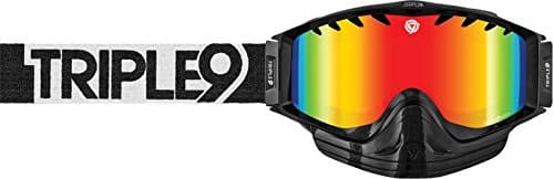 Triple 9 Optics Saint Snow Goggles Black OSFM 37-2313
