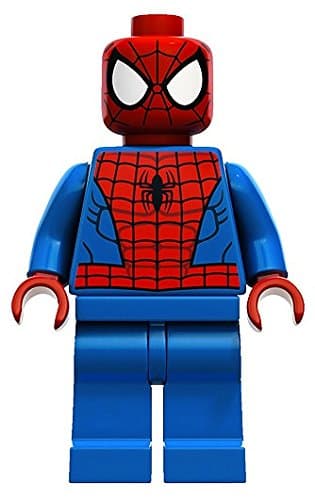 Super Heroes: Spiderman (Black Web Pattern) Minifigure