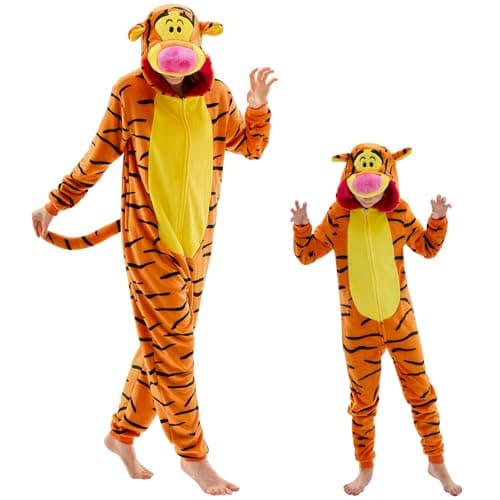 GONAAP Unisex Adult Onesie Pajamas Animal One Piece Costume Cosplay Sleepwear