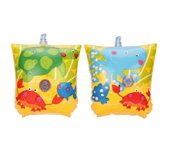 V K 1 Pair Inflatable Swim Arm Bands Swimming Ring for Pool/Beach for Kids Girls and Boys (Small)