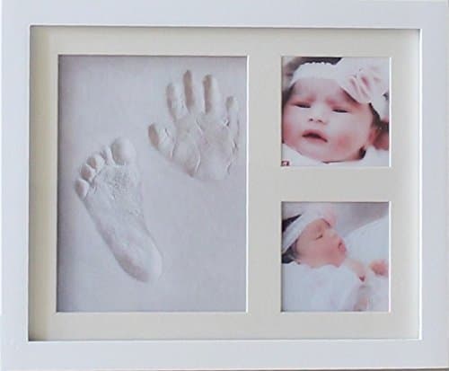 Baby Handprint & Footprint Photo Frame Kit for Boys and Girls Baby gifts for room and wall decorations