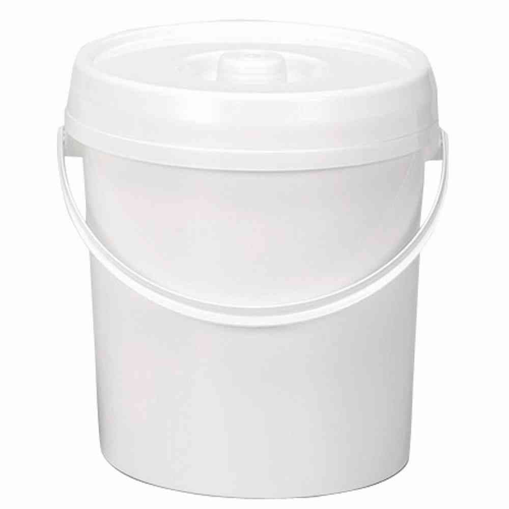 106431177 Nappy Bucket with Lid, 11L, Diameter 27 cm, White