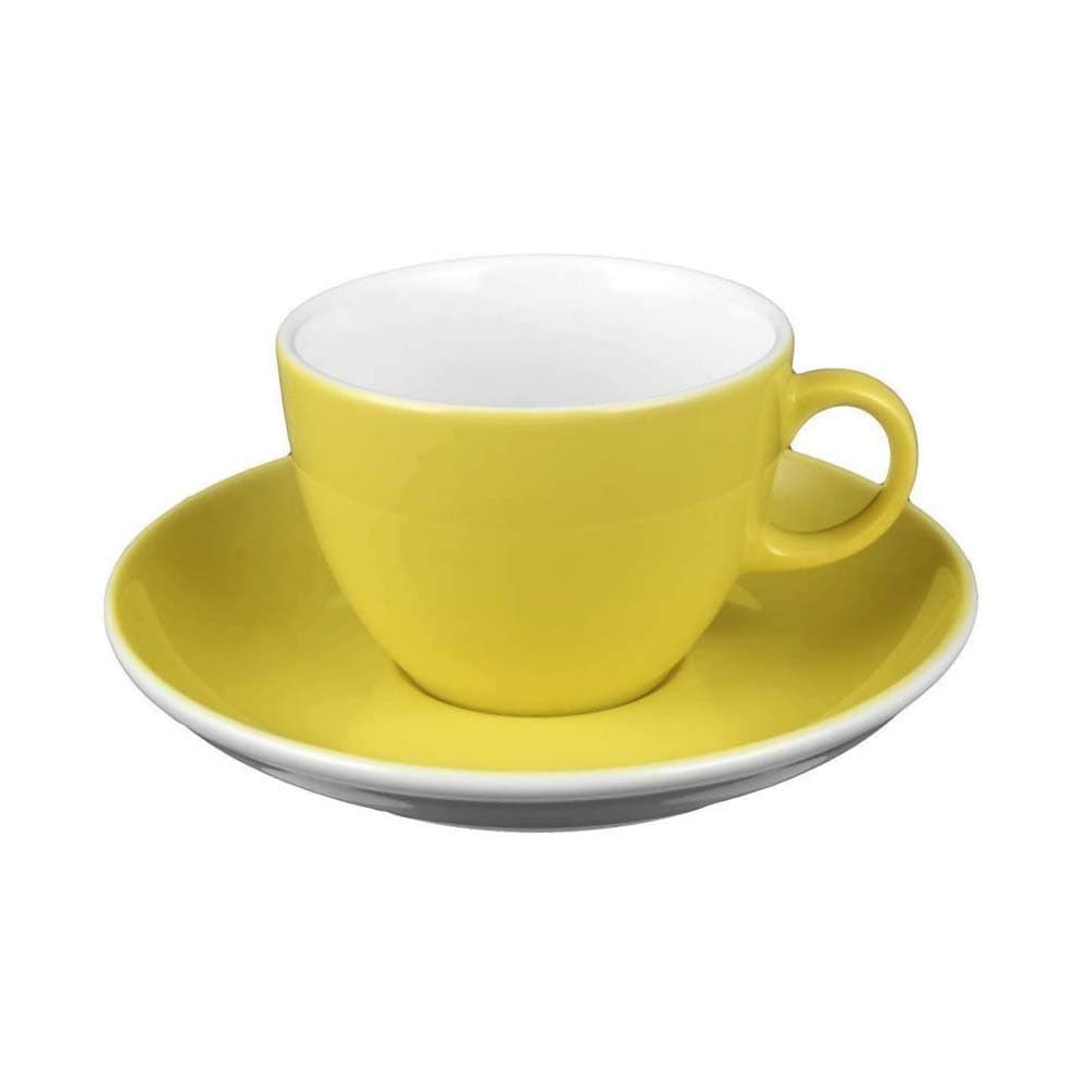 Seltmann VIP. Collection 1-Piece Yellow Cappuccino Cup and Saucer 0.22 L