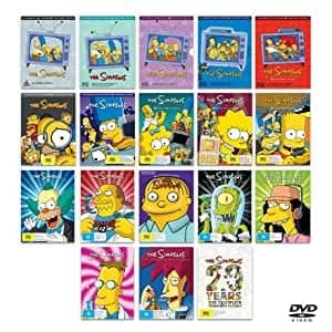 The Simpsons Complete Series Ultimate Collection Seasons 1-17 & Season 20