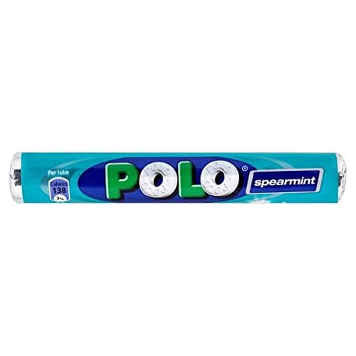 Polo Spearmint Roll 34g (Pack of 10)