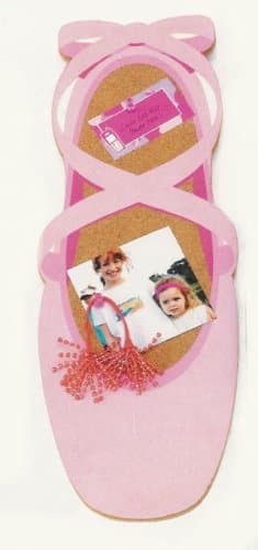 Ballerina Bulletin Board Girl Ballet Toe shoes Cork