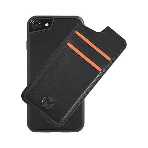 Mega Tiny Corp Anti Gravity Phone Case Compatible for iPhone | Hands Free Selfie | Nano Suction Technology | Includes Wallet Back Cover (New 2020 SE 8/7 / 6s / 6-4.7 inches)