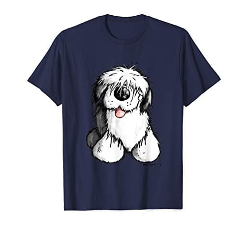 Happy Old English Sheepdog I For A Dog Or Bobtail Lover T-Shirt