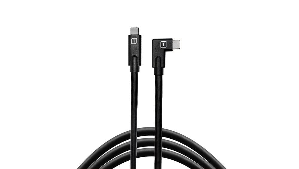 Tether Tools TetherPro USB-C to USB-C angled Black