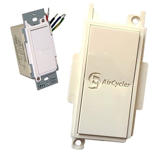 AirCycler SmartExhaust Rocker Switch, Almond - SED-S_SEDR-A