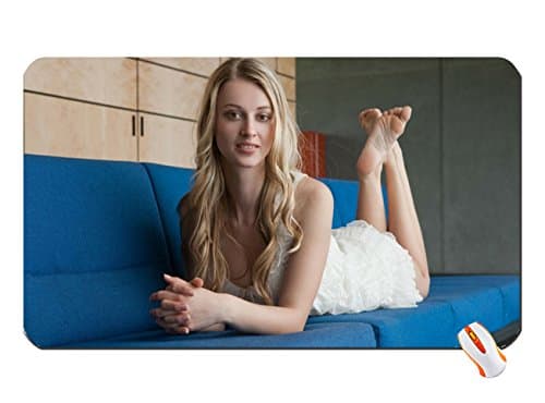 Women Couch Metart Magazine Stefan Soell Carisha Long Neck Big Mouse Pad Dimensions:60X35X0.2 CM