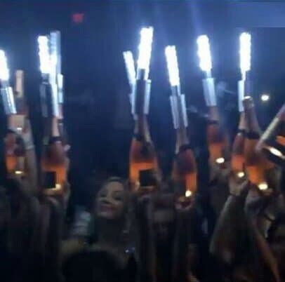 LED Bottle Sparkler NEW Version - LED Strobe Baton 2015 Model