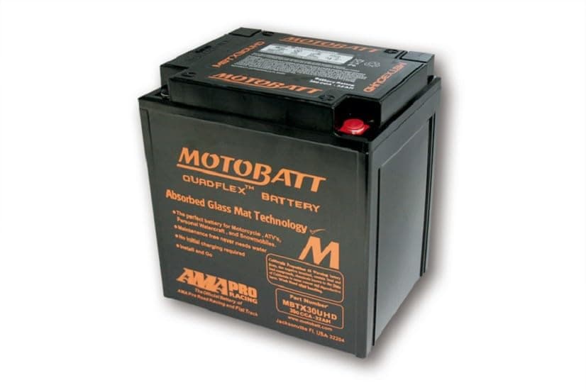 MOTOBATT 294-230 MOTOBATT battery MBTX30UHD, black housing, 4-ports