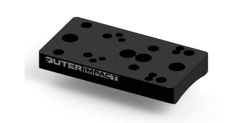 Outerimpact Red Dot AdapterMount Compatible with The Ruger 10/22