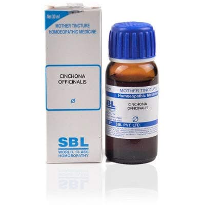 SBL Homeopathic Cinchona Officinalis (China) Mother Tincture Q (30ml) - by Exportdeals
