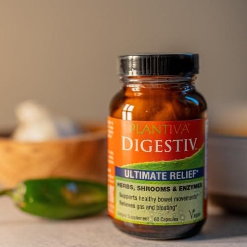 Plantiva Digestiv - (60 Capsules) Clinically Developed Combination of Natural...