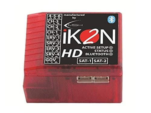 iKON2 HD Flybarless System with Integrated Bluetooth Module - Micro USB Cable Not Included