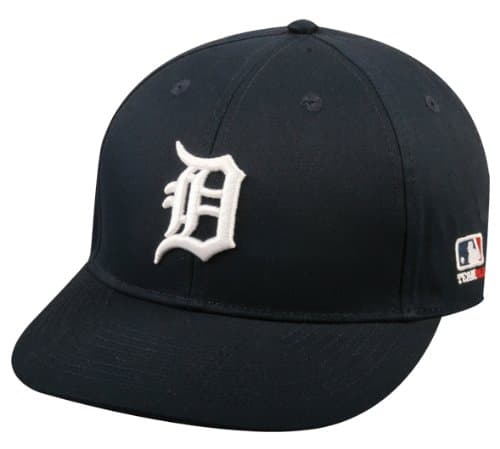 Detroit Tigers Cap Adult (New CF2 Visor Curved or Flat) Adjustable Hat Officially Licensed Major League Baseball Replica